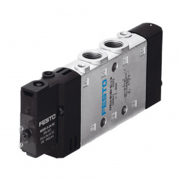 CPE14-M1BH-5L-1/8 Festo Пневмораспределитель электр. упр., 5/2 моност., G1/8, 24 VDC Festo