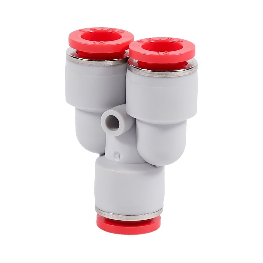 QP-UY-06-06 Фитинг тройник Y-образный, 6мм x 6мм x 6мм